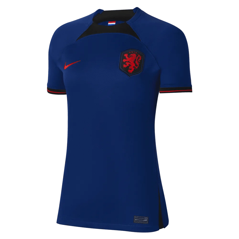 2022-23 Netherlands Women's Away Soccer Jersey - Deep Royal Blue - Nike