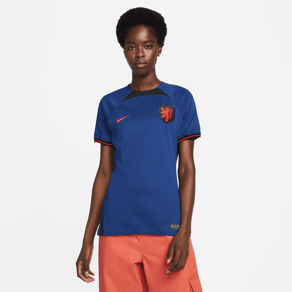 2022-23 Netherlands Women's Away Soccer Jersey - Deep Royal Blue - Nike