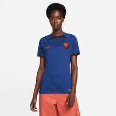 2022-23 Netherlands Women's Away Soccer Jersey - Deep Royal Blue - Nike