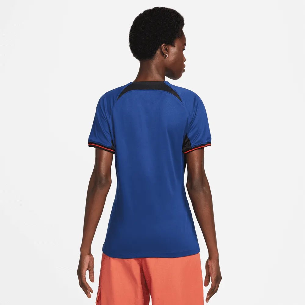 2022-23 Netherlands Women's Away Soccer Jersey - Deep Royal Blue - Nike