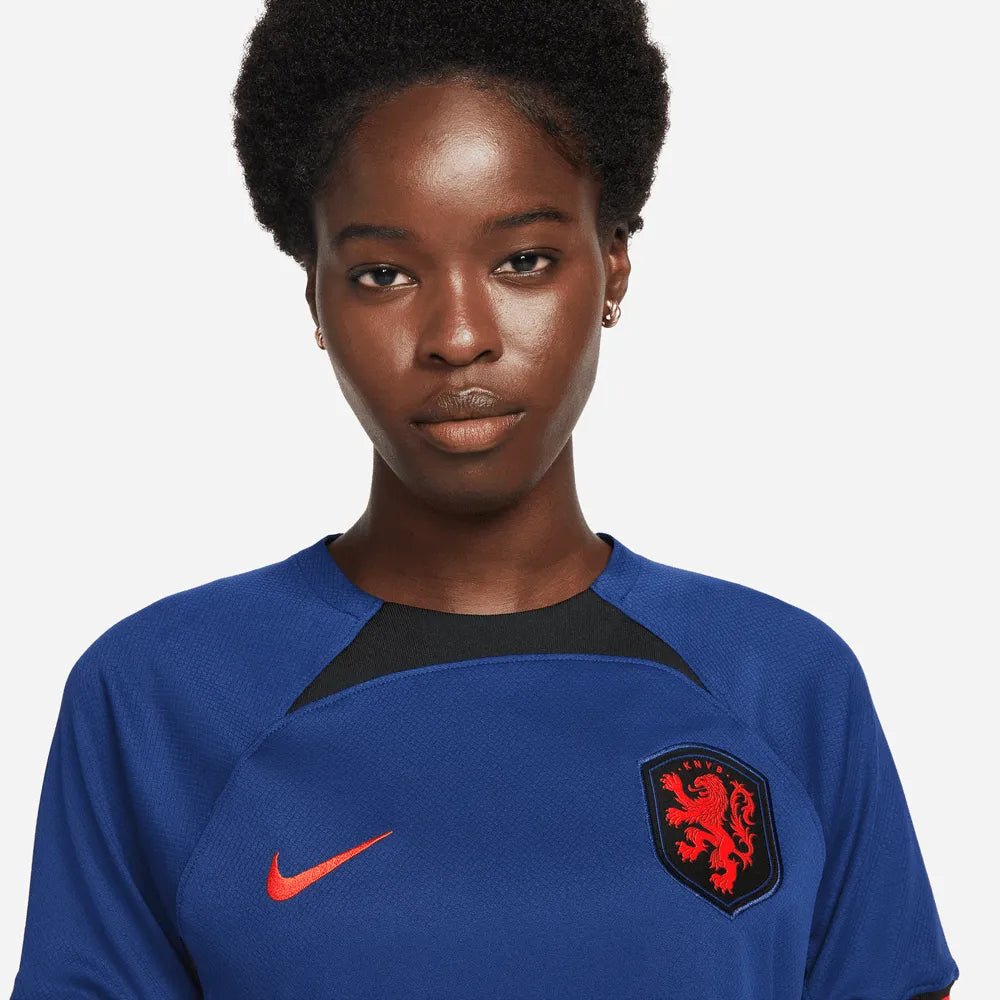 2022-23 Netherlands Women's Away Soccer Jersey - Deep Royal Blue - Nike