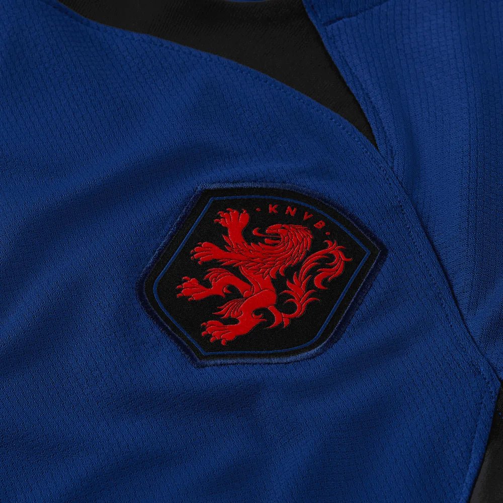 2022-23 Netherlands Women's Away Soccer Jersey - Deep Royal Blue - Nike