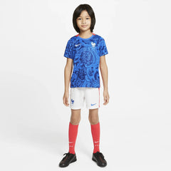 2022 France Kids' Mini Kit - Blue-White - Nike