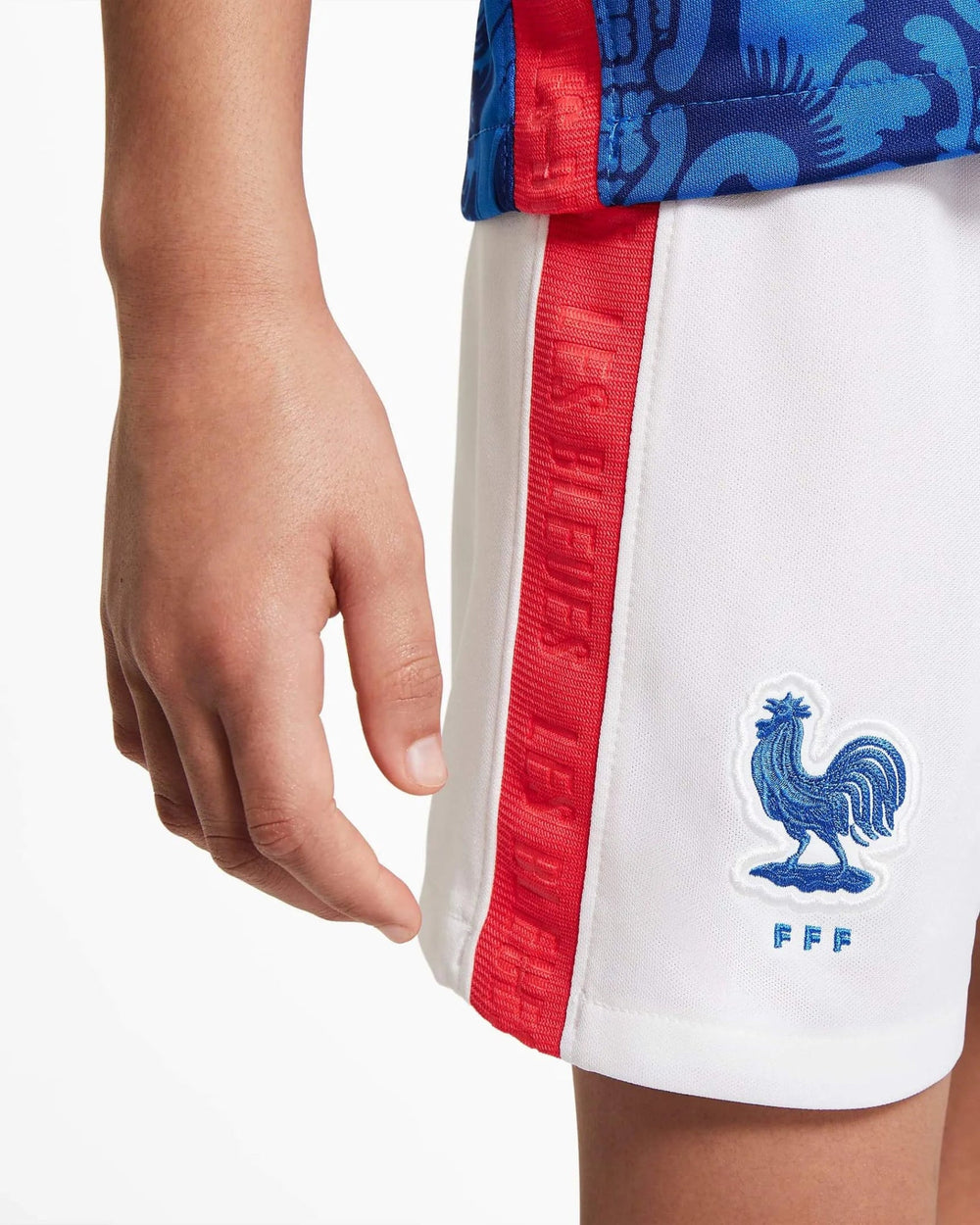 2022 France Kids' Mini Kit - Blue-White - Nike