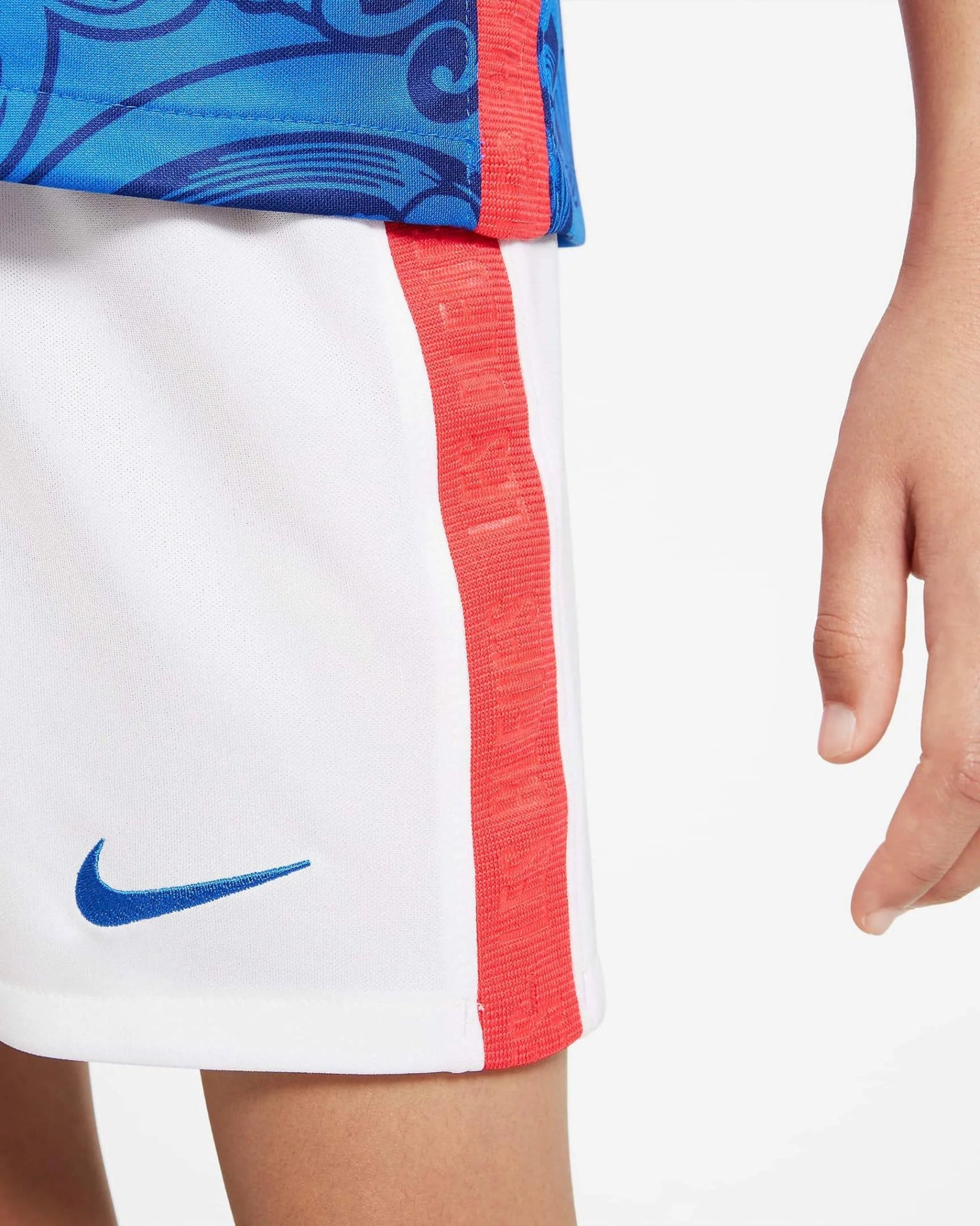 2022 France Kids' Mini Kit - Blue-White - Nike