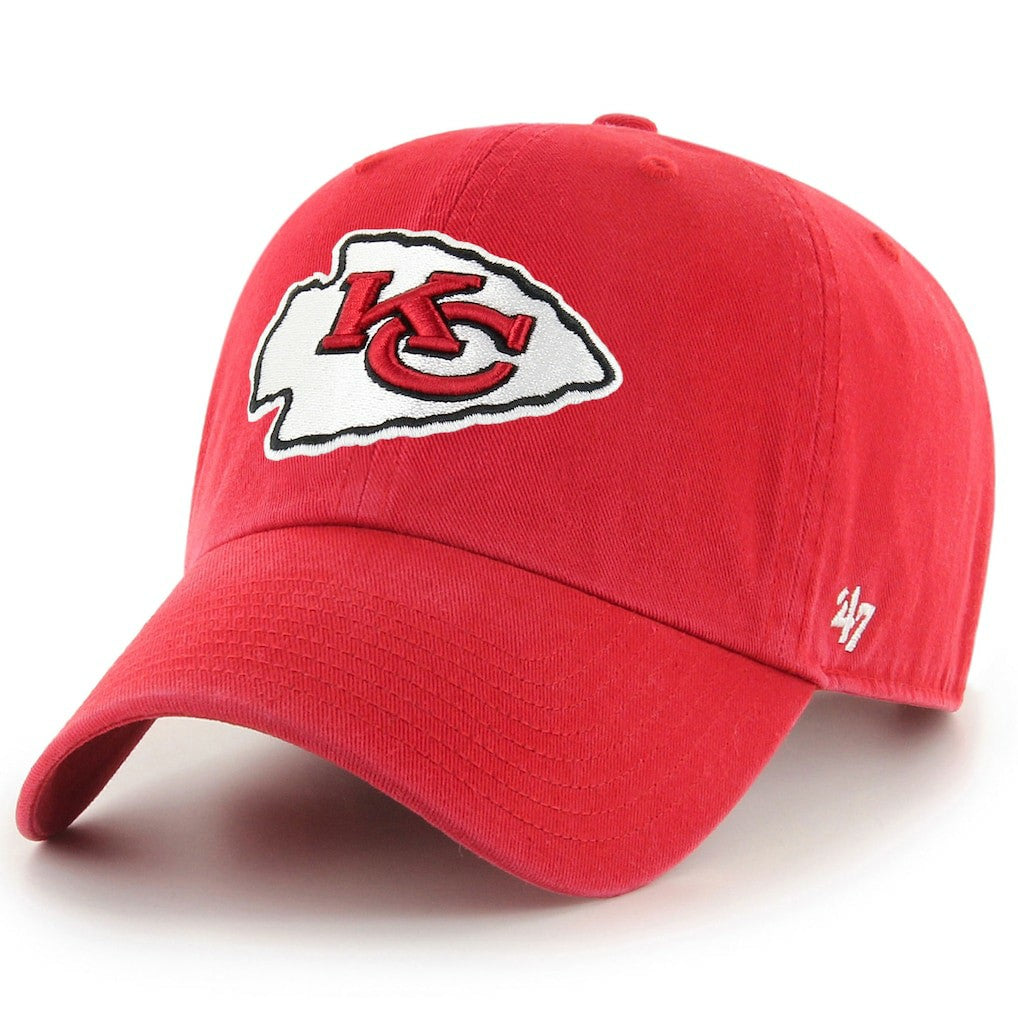 Kansas City Chiefs 47 brand '47 Brand  Clean Up Adjustable Hat