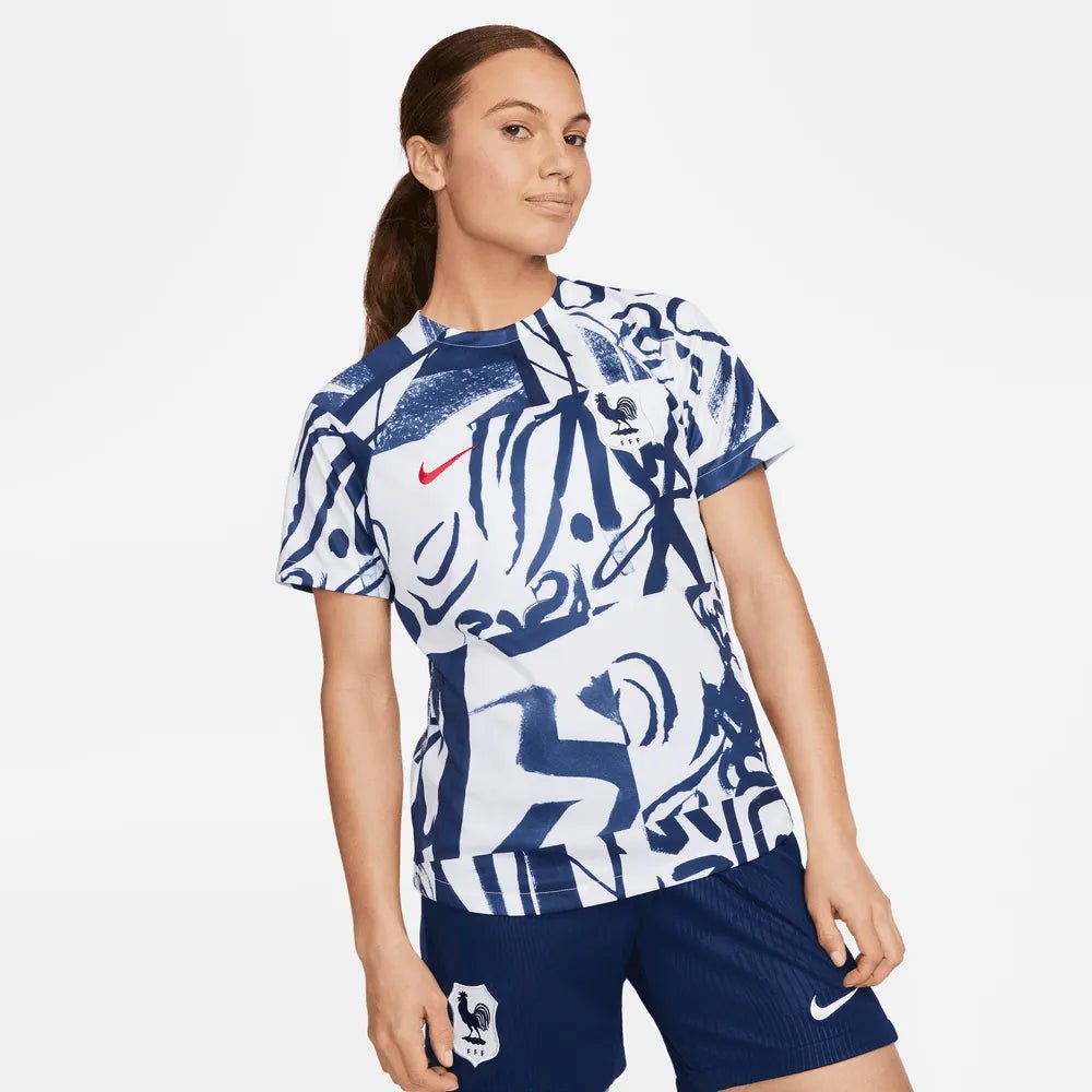 2023 France Womens Pre-Match Soccer Jersey - Nike