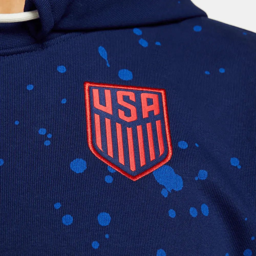 2023-24 USA Womens DF Fleece Soccer Hoodie - Nike