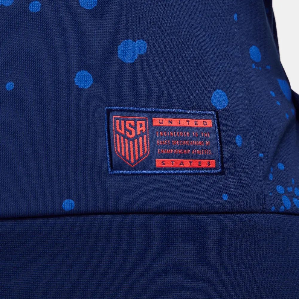 2023-24 USA Womens DF Fleece Soccer Hoodie - Nike