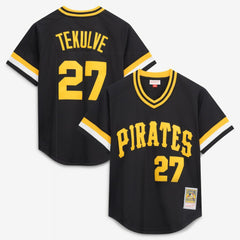 Kent Tekulve Pittsburgh Pirates Mitchell & Ness Authentic Batting Practice Jersey | MLB Outlet