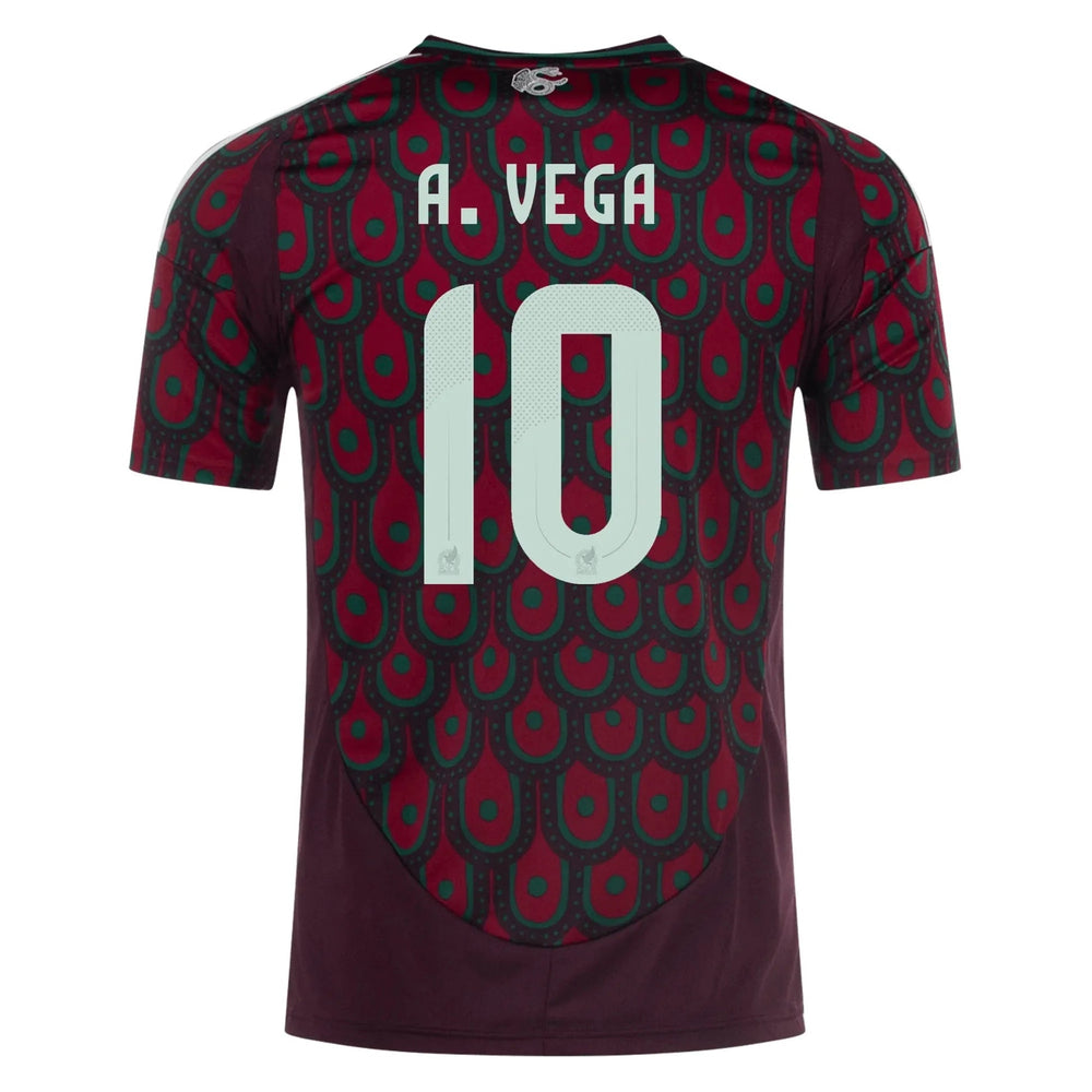 2024-25 Mexico Youth Stadium Home Soccer Jersey - Adidas