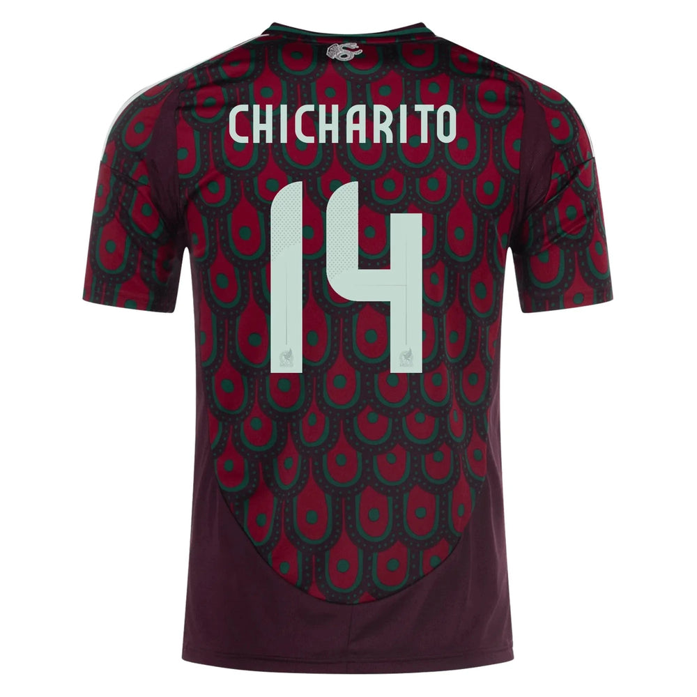 2024-25 Mexico Youth Stadium Home Soccer Jersey - Adidas