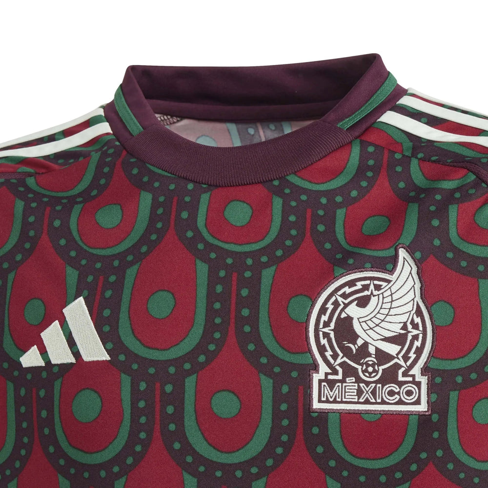 2024-25 Mexico Youth Stadium Home Soccer Jersey - Adidas