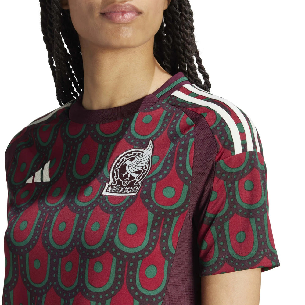 2024-25 Mexico Women's Stadium Home Soccer Jersey - Adidas