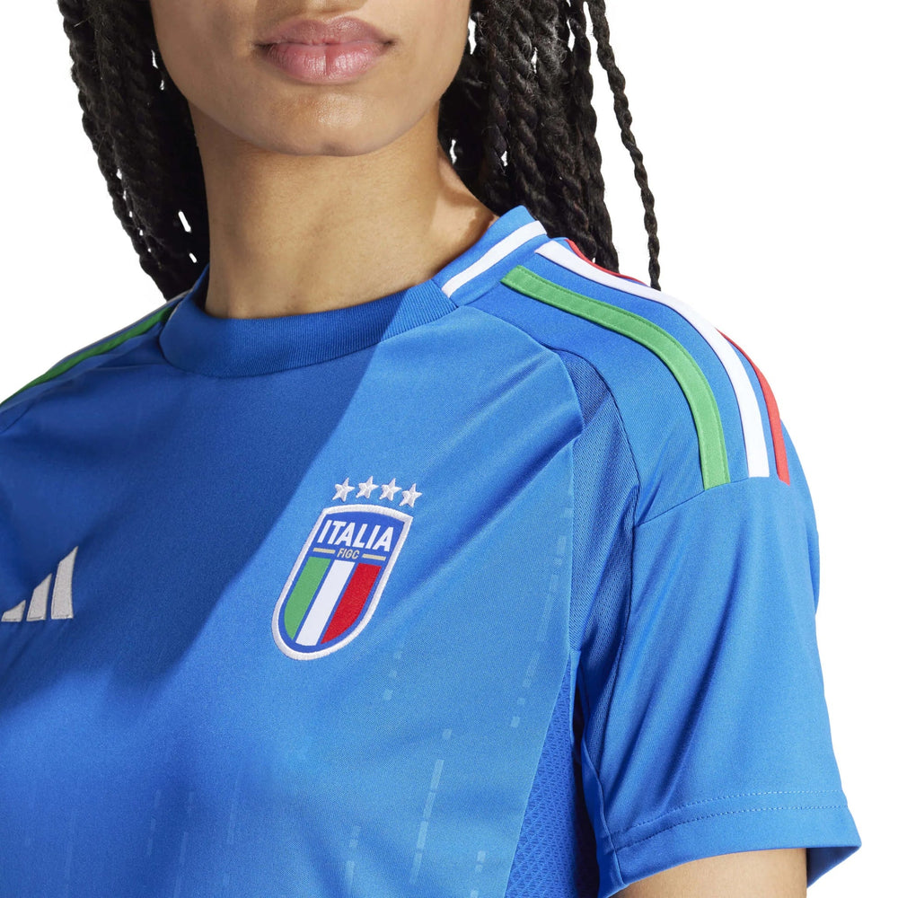 2024-25 Italy Women's Stadium Home Soccer Jersey - Adidas