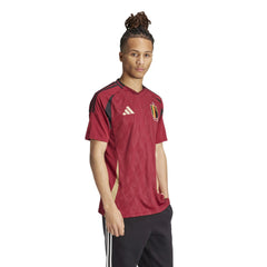 2024-25 Belgium Men's Stadium Home Soccer Jersey - Adidas
