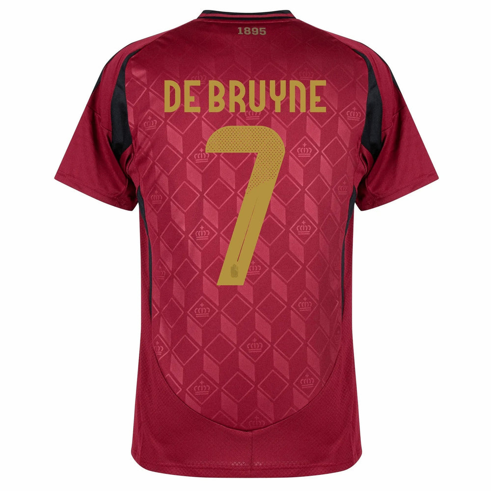 2024-25 Belgium Women's Stadium Home Soccer Jersey - Adidas
