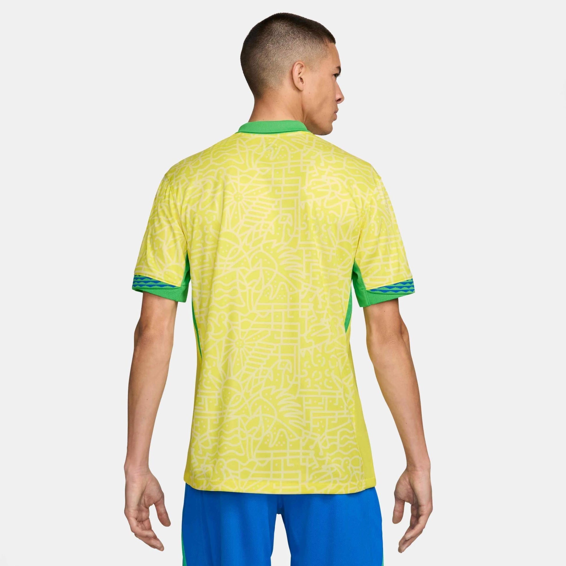 2024-25 Brazil Men's Stadium Home Soccer Jersey - Nike