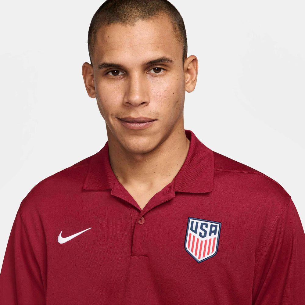 2024-25 USA Men's Dri-Fit Polo Shirt - Nike