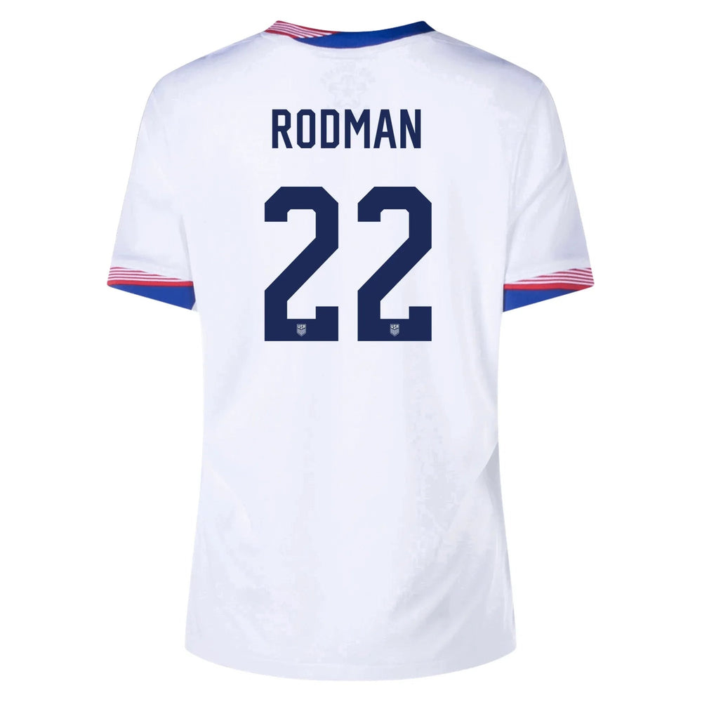 2024-25 USA Women's Stadium Home Soccer Jersey - Nike
