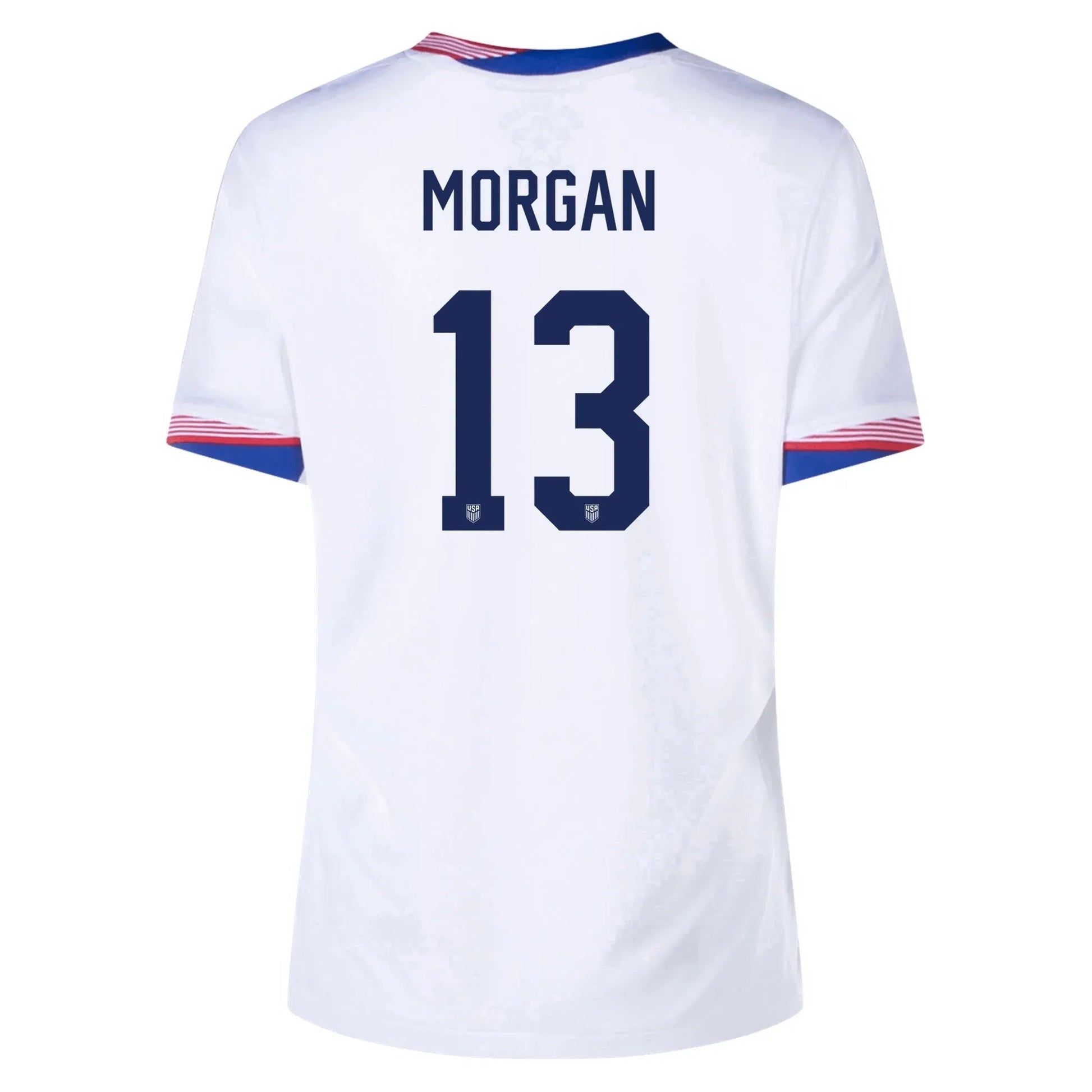 2024-25 USA Women's Stadium Home Soccer Jersey - Nike