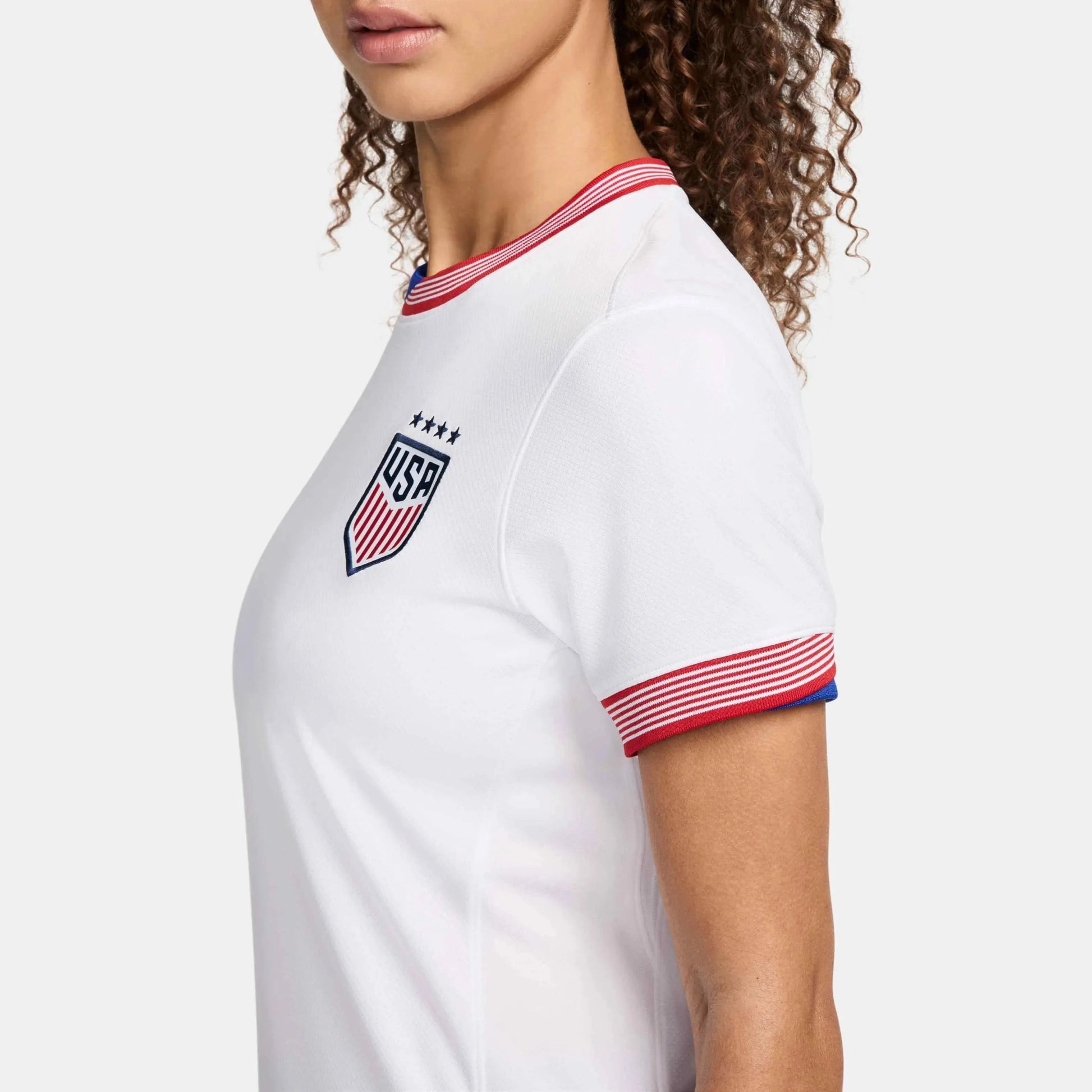 2024-25 USA Women's Stadium Home Soccer Jersey - Nike