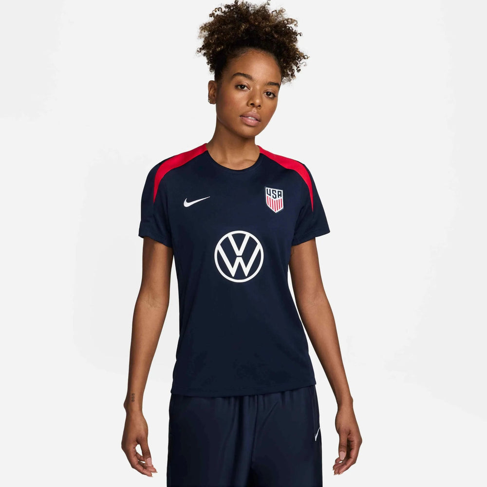 2024-25 USA Women Dri-Fit Short-Sleeve Knit Top - Nike