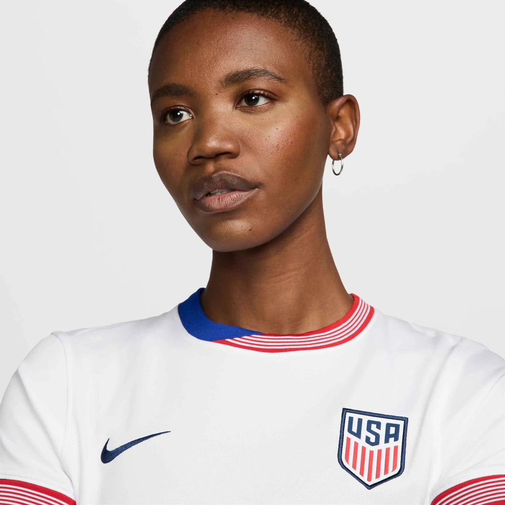 2024-25 USA Women's Stadium Home Soccer Jersey - Nike