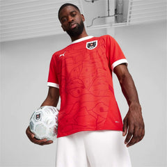 2024-25 Austria Men's Stadium Home Soccer Jersey - Puma