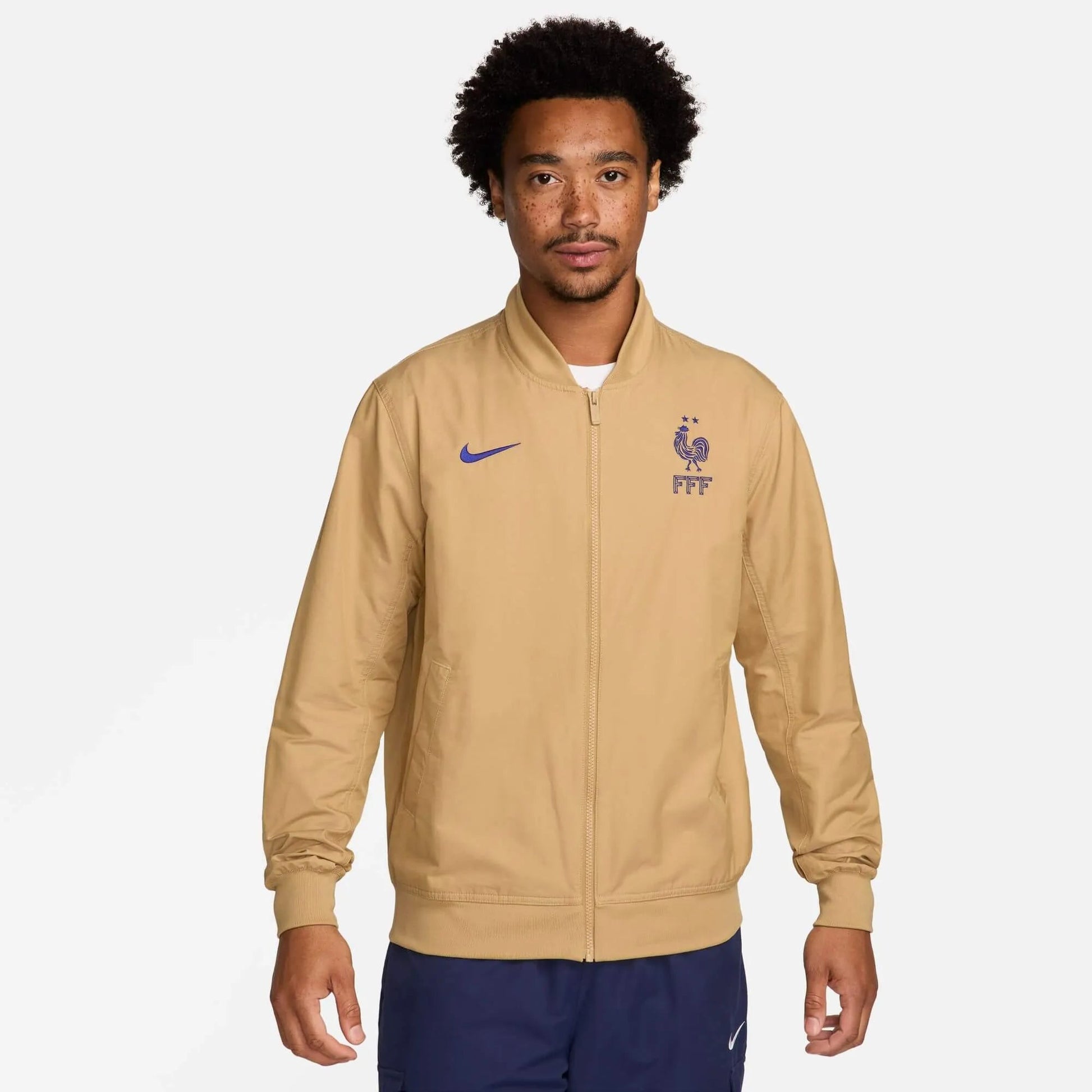 2024-25 France NSW Woven Bomber Jacket - Nike