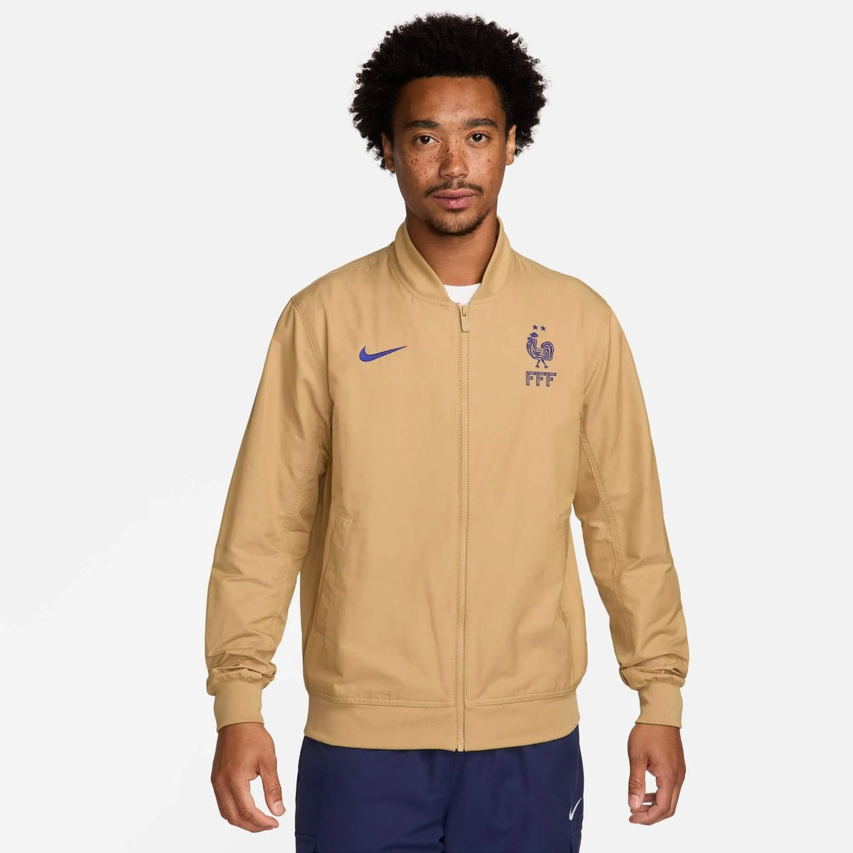 2024-25 France NSW Woven Bomber Jacket - Nike