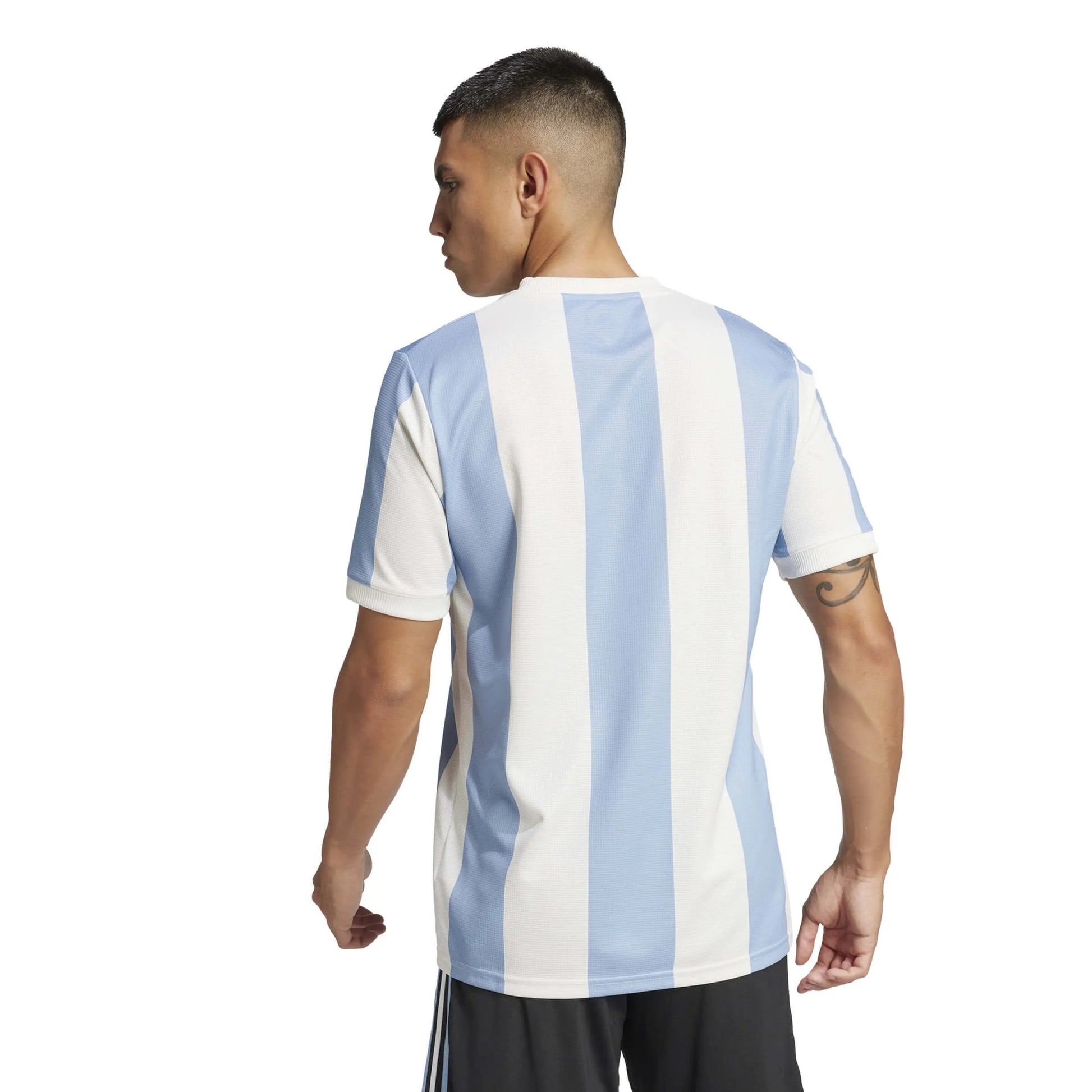 2025 Argentina Men's 50th Anniversary Stadium Soccer Jersey Ambient Sky / Cloud White - Adidas