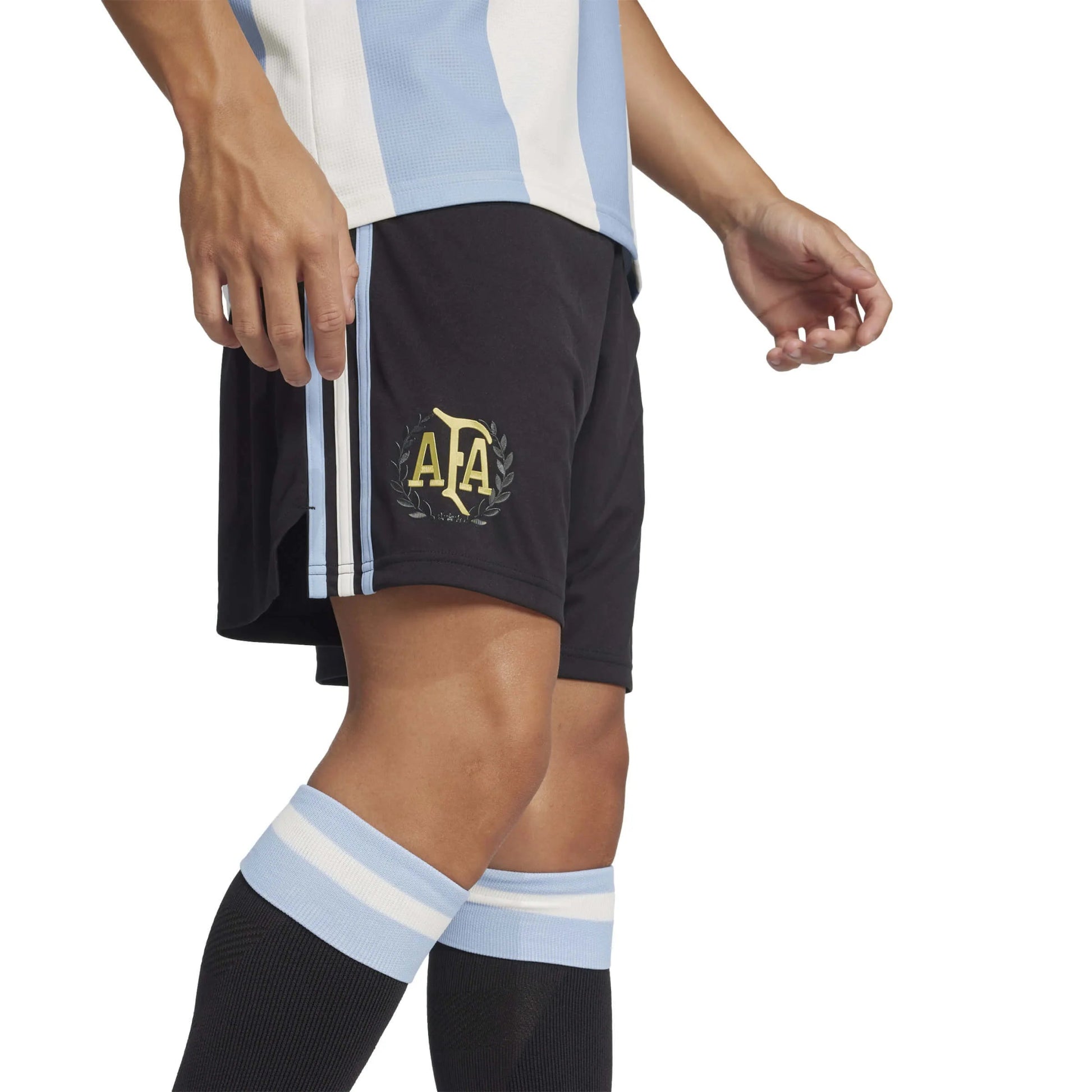 2025 Argentina Men's 50th Anniversary Soccer Shorts Black - Adidas