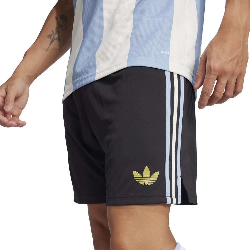 2025 Argentina Men's 50th Anniversary Soccer Shorts Black - Adidas