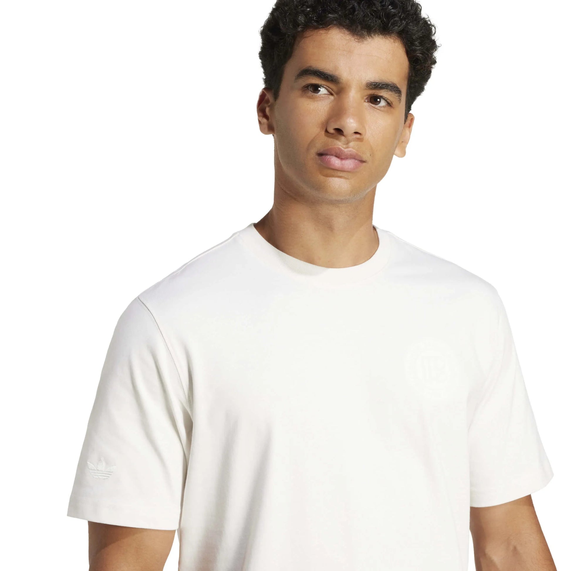 2025 Germany Men's Tee Cloud White - Adidas