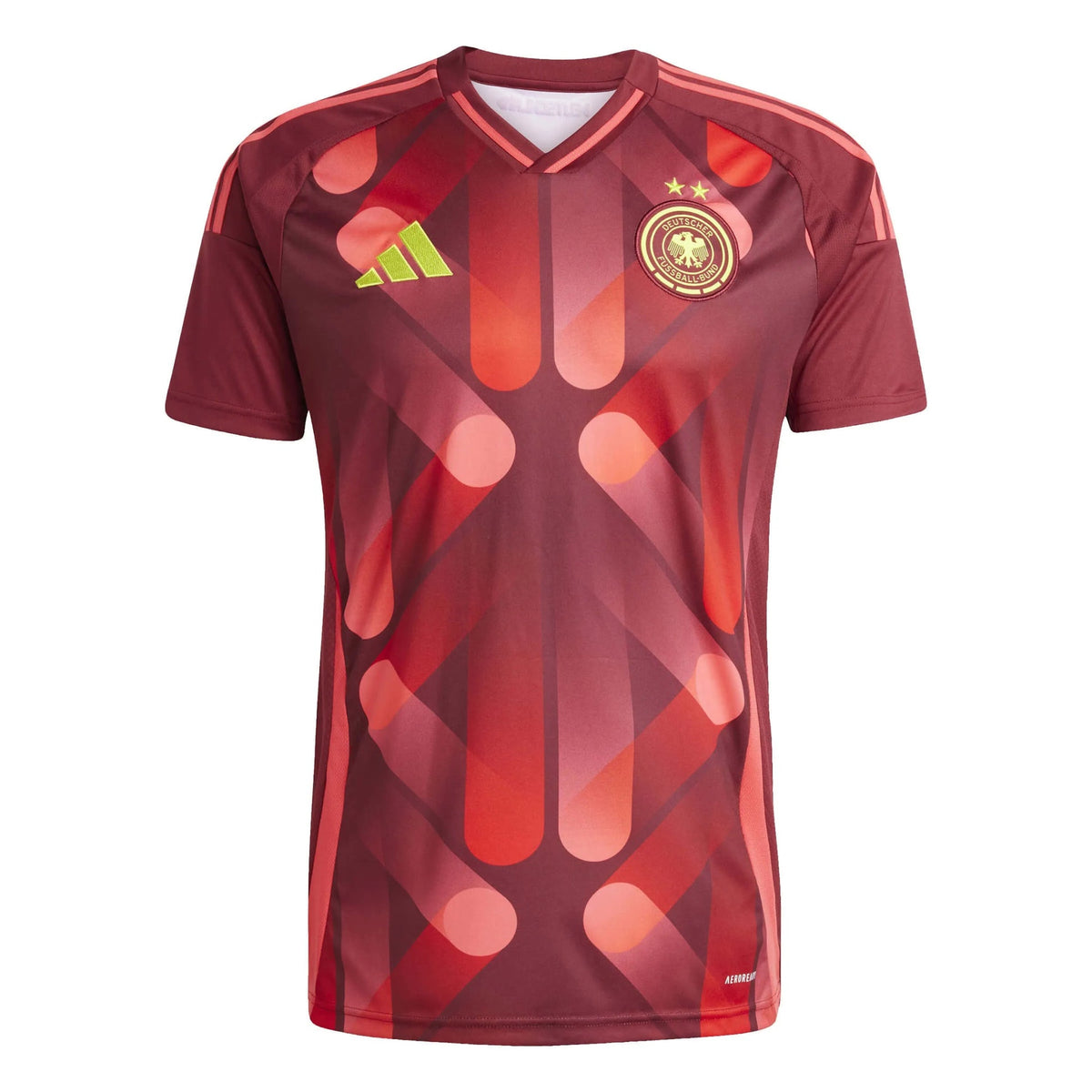 2025 Germany Women's (Men's Cut) Stadium Away Soccer Jersey Team Coll Burgundy 2 - Adidas