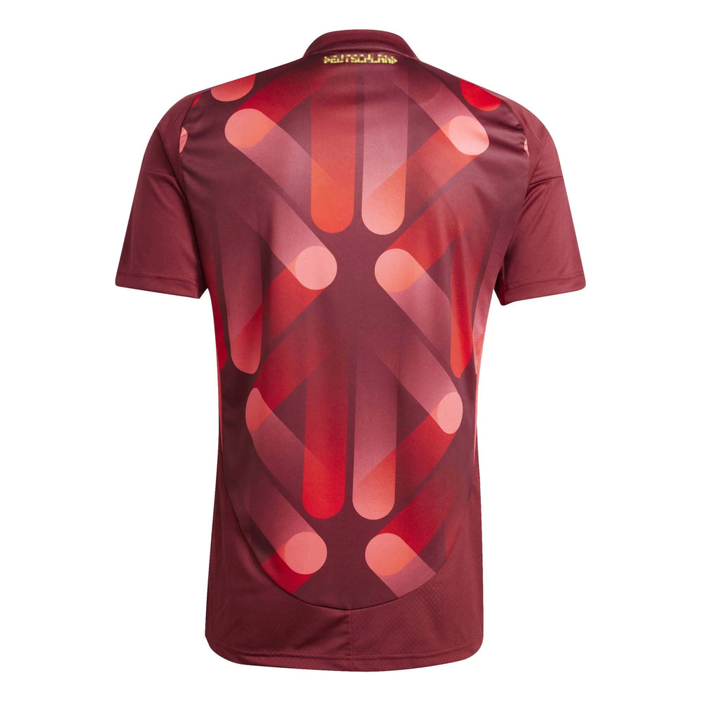 2025 Germany Women's (Men's Cut) Stadium Away Soccer Jersey Team Coll Burgundy 2 - Adidas