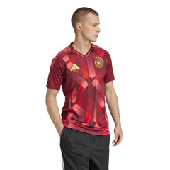 2025 Germany Women's (Men's Cut) Stadium Away Soccer Jersey Team Coll Burgundy 2 - Adidas