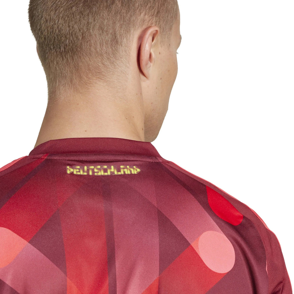 2025 Germany Women's (Men's Cut) Stadium Away Soccer Jersey Team Coll Burgundy 2 - Adidas