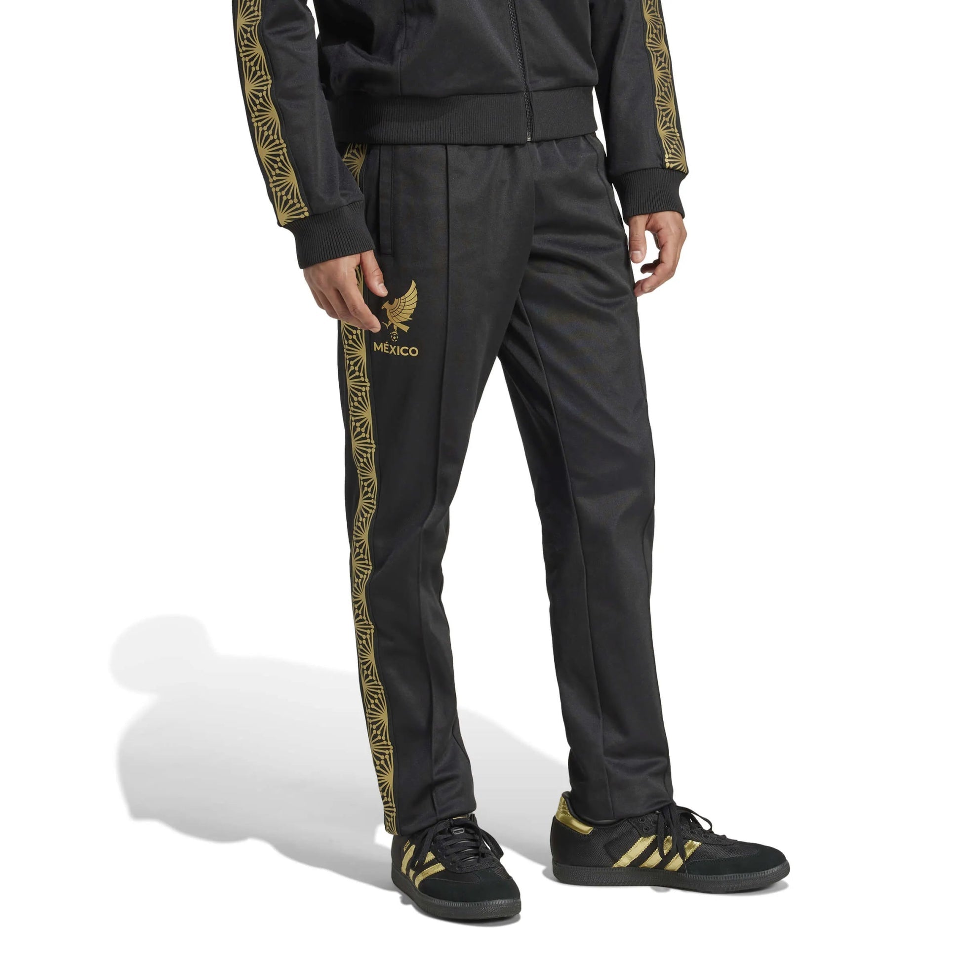 2025 Mexico Men's De Oro Track Pants Black - Adidas