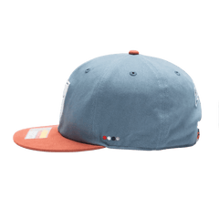 Fan Ink Collection USA Swingman Snapback Hat Light Blue/Orange -