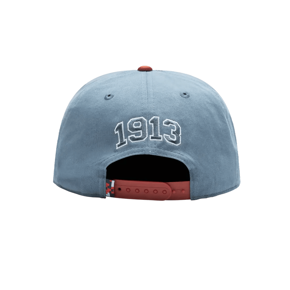 Fan Ink Collection USA Swingman Snapback Hat Light Blue/Orange -