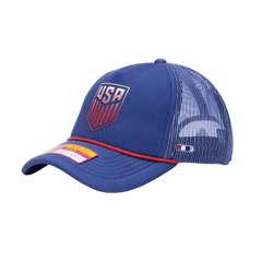 Fan Ink Collection USA Atmosphere Trucker Hat Blue -