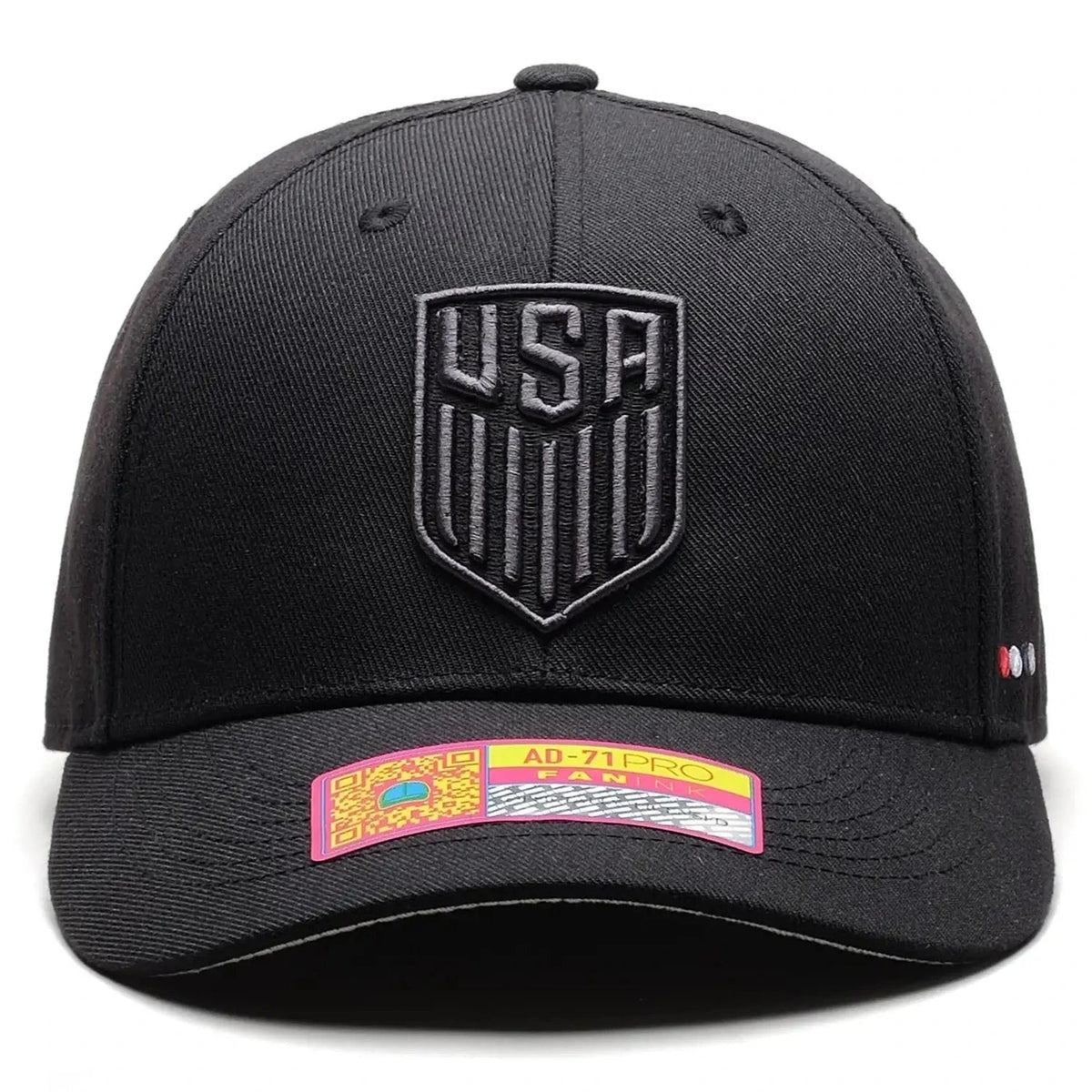 Fan Ink Collection USA Dusk Adjustable Hat Black -