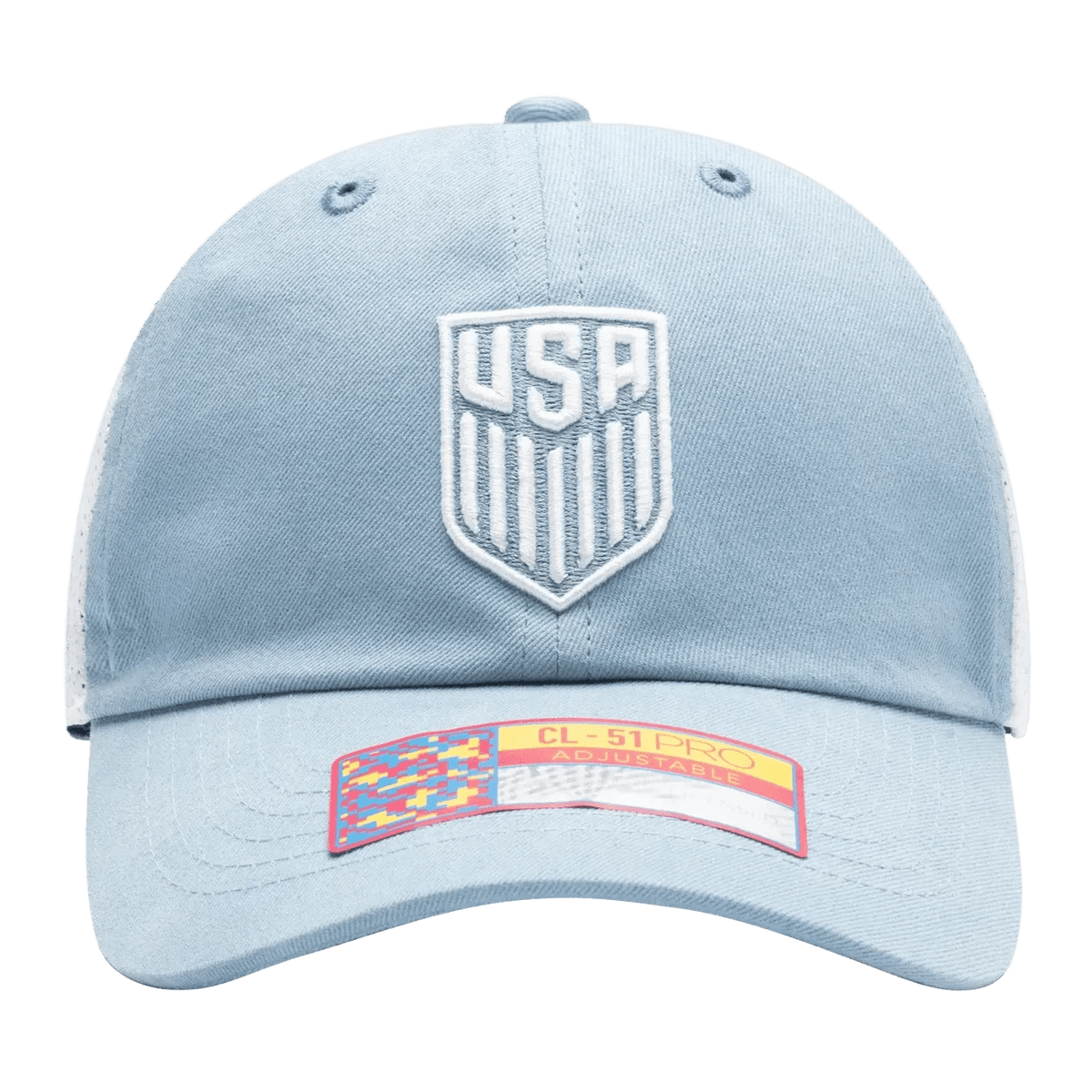 Fan Ink Collection USA Ace 2.0 Classic Adjustable Hat Blue/White -