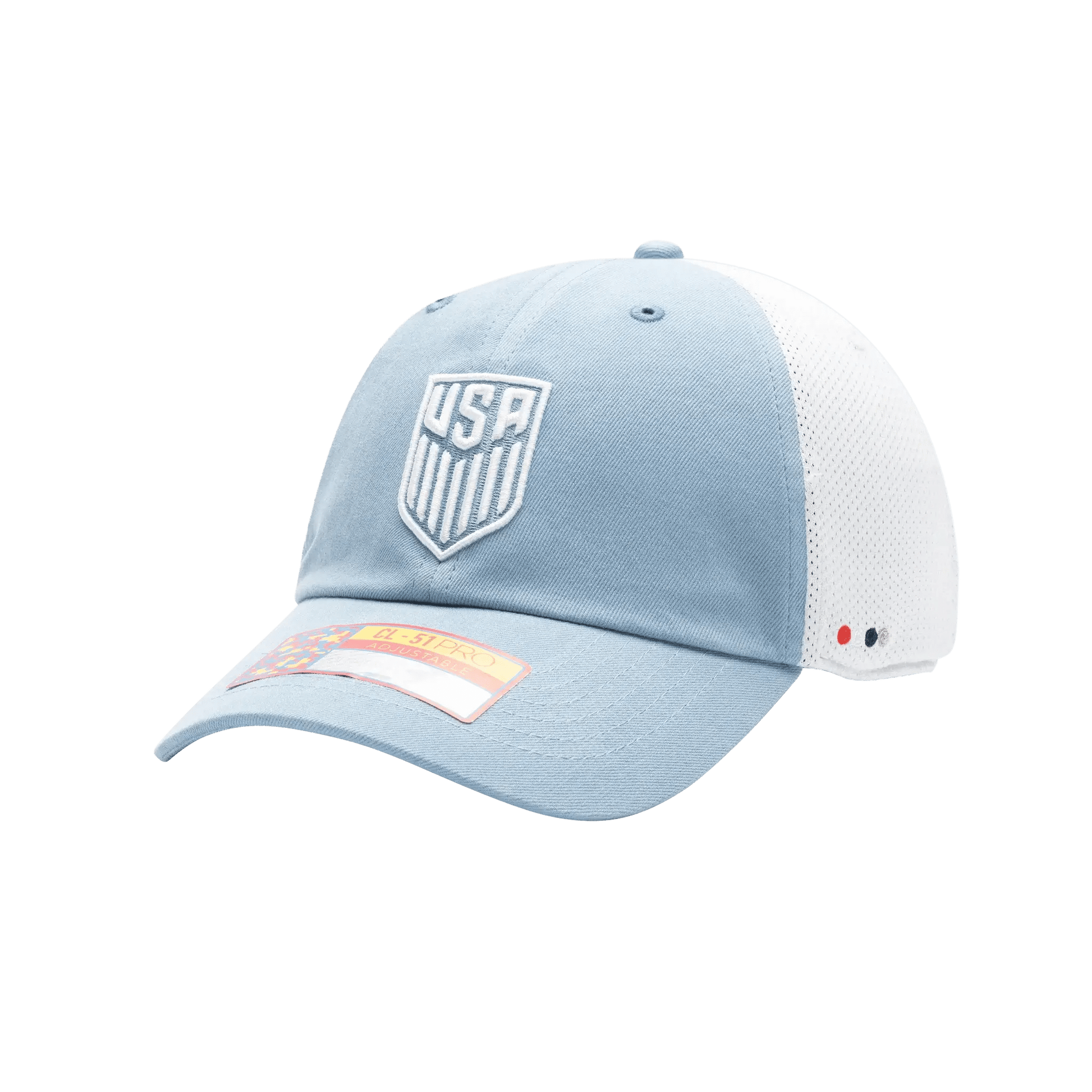 Fan Ink Collection USA Ace 2.0 Classic Adjustable Hat Blue/White -