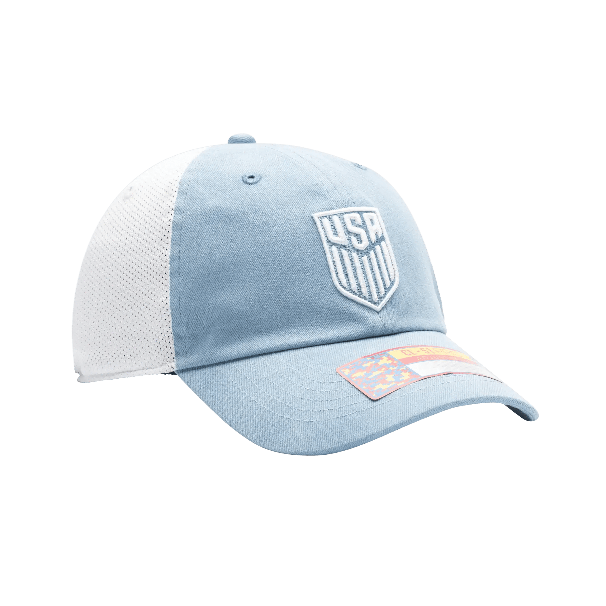 Fan Ink Collection USA Ace 2.0 Classic Adjustable Hat Blue/White -