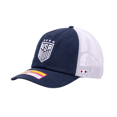 Fan Ink Collection USWNT Aerial Adjustable Hat Navy/White -