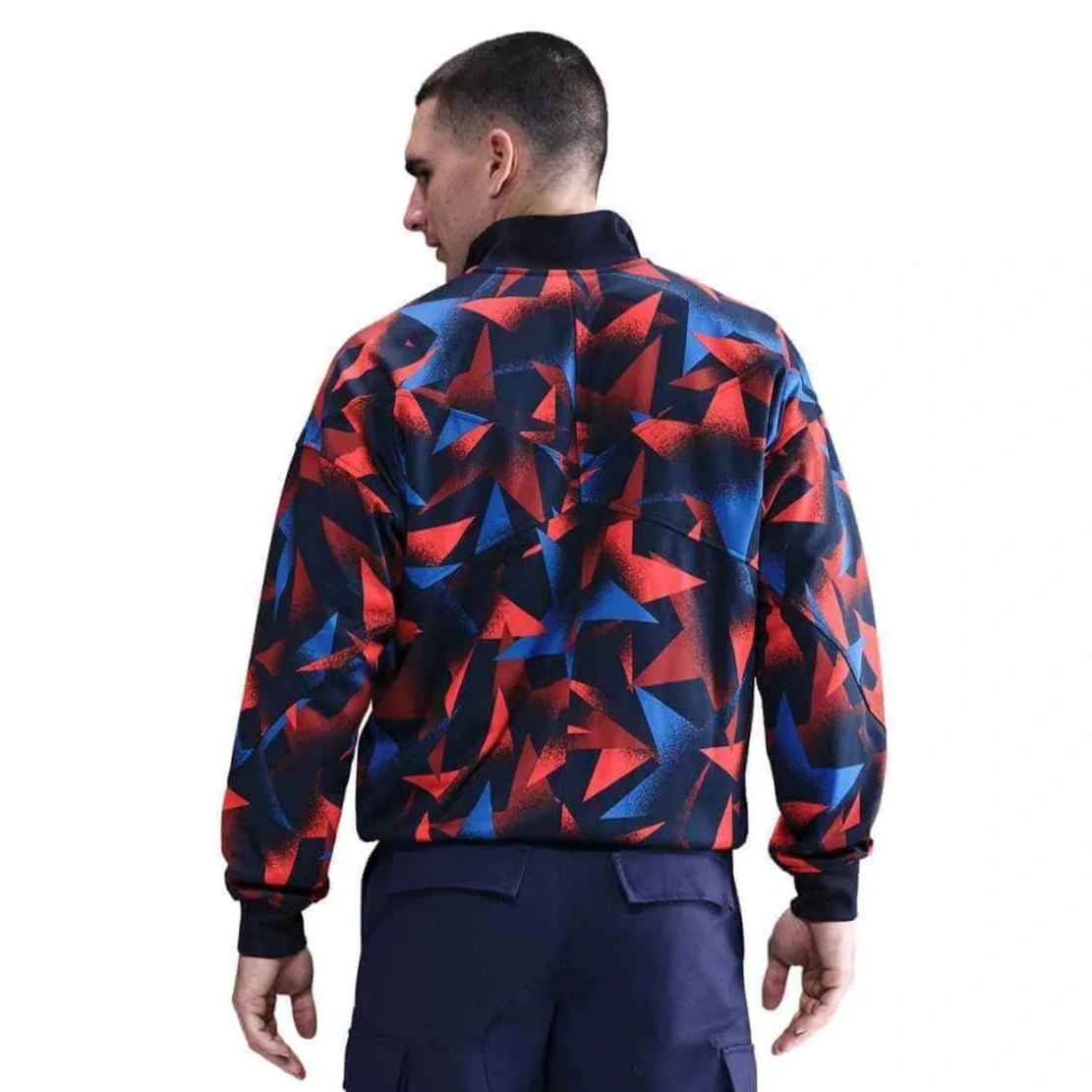 2025 USA Men's Academy Pro Anthem Jacket Obsidian/Challenge Red - Nike