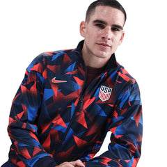 2025 USA Men's Academy Pro Anthem Jacket Obsidian/Challenge Red - Nike